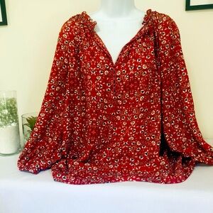 Peasant Style top by Max Studio - 1X